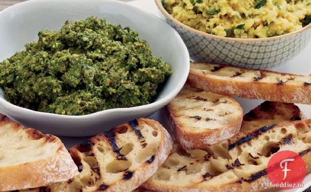 Bruschetta De Năut Cu Lămâie