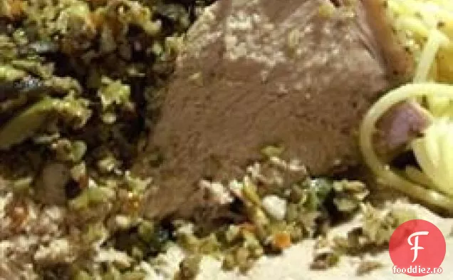 Carne de porc umplută italiană cu aromă de măsline