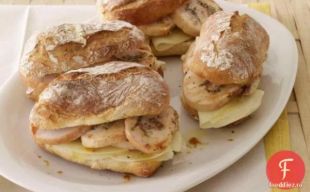 Turcia-Pancetta Roulade Sandwich-Uri