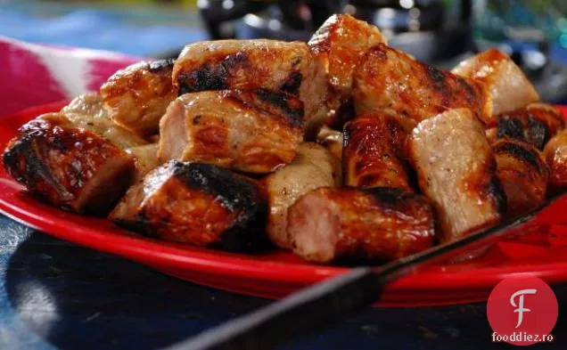 Bratwurst Fiert La Foc Mic