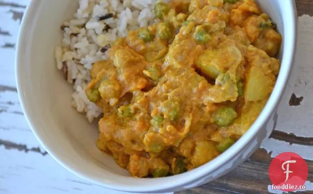 Curry De Cartofi, Ignam Și Nucă De Cocos