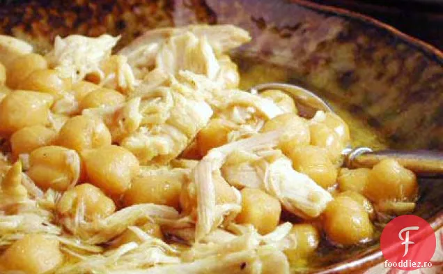 Ferakh Bel Hummus (pui cu năut)