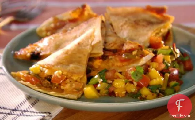 Cowboy Chipotle Mango Quesadillas