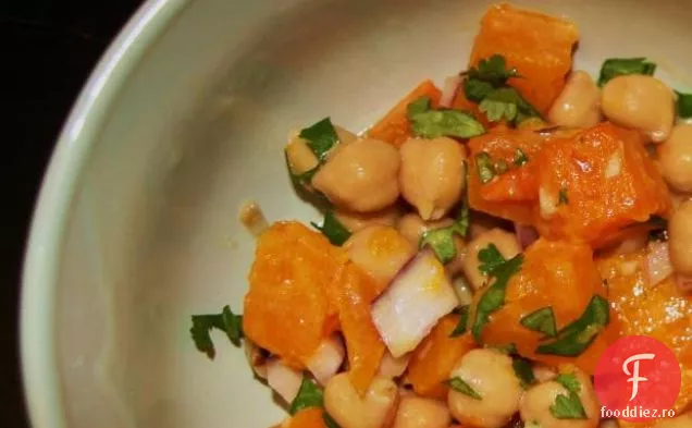 Salată Caldă De Dovlecei Și Năut