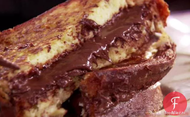 Ciocolata Alune Umplute Pâine Prăjită Franceză