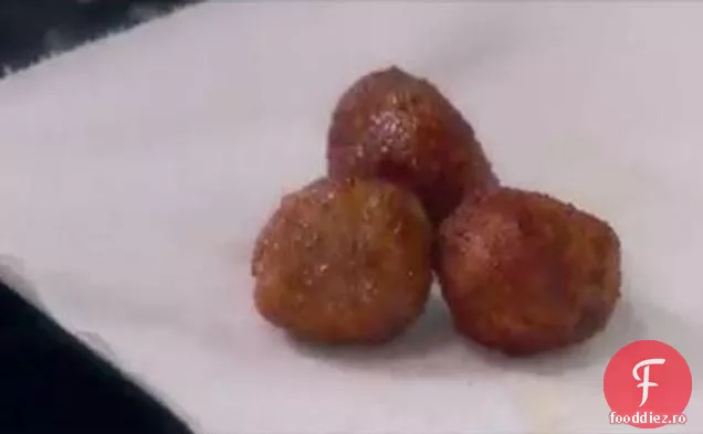 Bile de orez prăjite și umplute (Arancini di Riso)