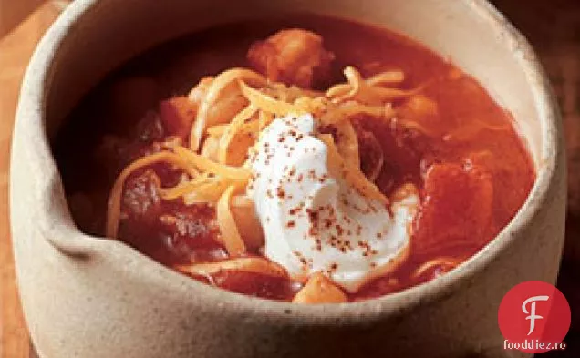 Dulce ' n picant Garbanzo fasole Chili