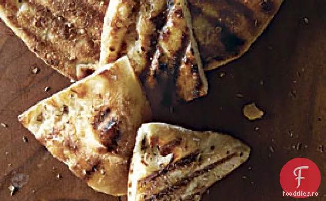 Pâine Plată De Năut La Grătar