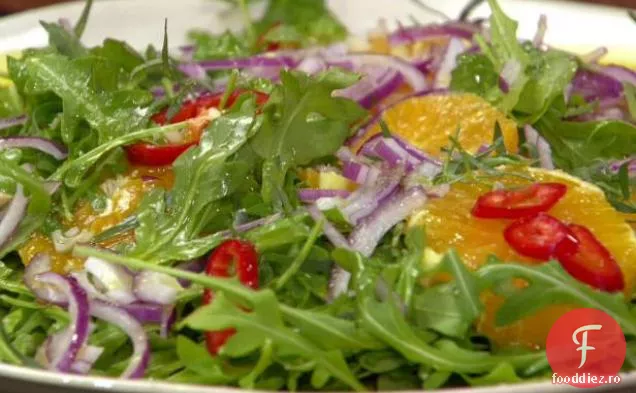 Salată caldă și dulce de portocale