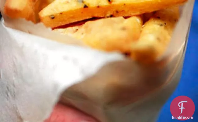 Panelle de rozmarin (Fritters de năut sicilian)