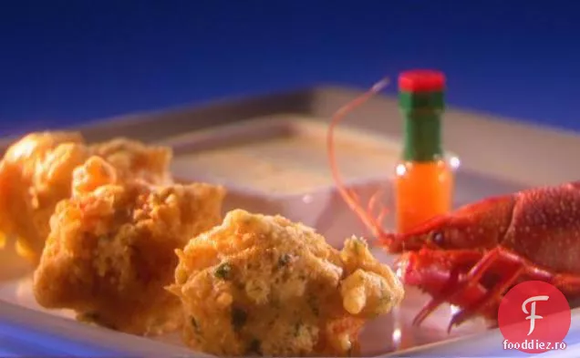 Beignets languste cu Remoulade picant