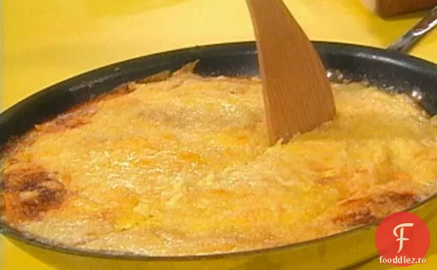 Șuncă și Fontina Frittata