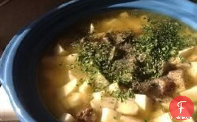 Supă De Porumb Cu Hamburger