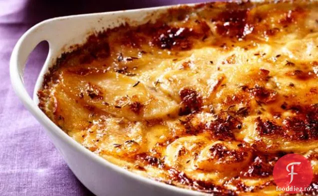 Cartofi franțuzești cu Creme Fraiche