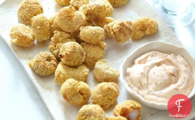 Creveți de Popcorn cu sos de scufundare Chili-Lime