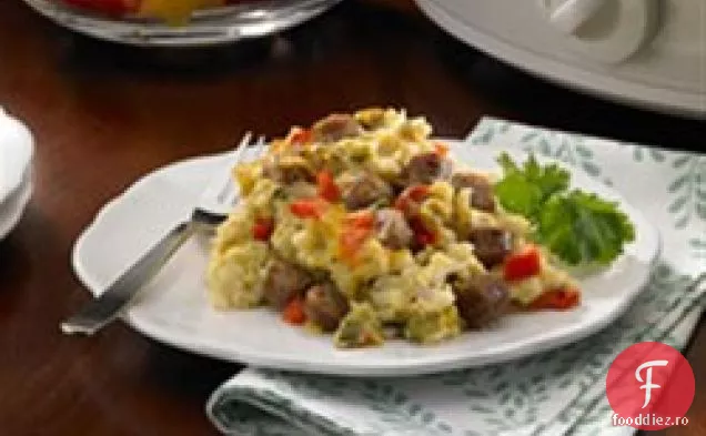 Aragaz Lent Caserola Pentru Micul Dejun Peste Noapte