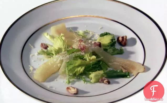 Salată alb-alb cu Vinaigrette citrice-balsamice