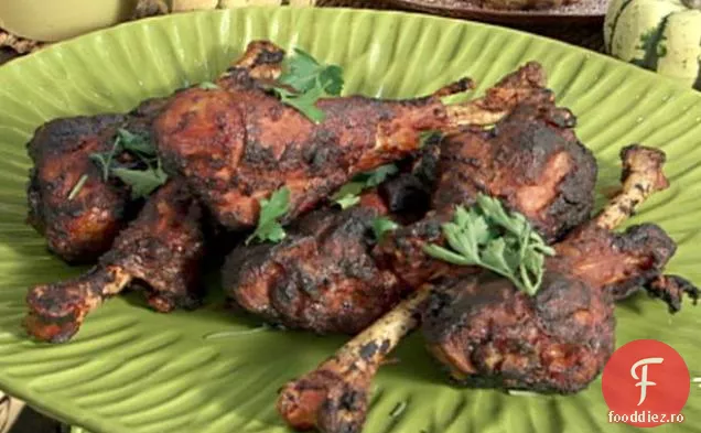 Oțet De Sherry-Betisoare De Curcan Glazurate Cu Zahăr Brun