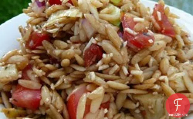 Salată De Anghinare De Roșii Orzo