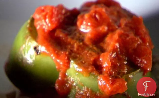 Pâine prăjită în ardei Tricolori