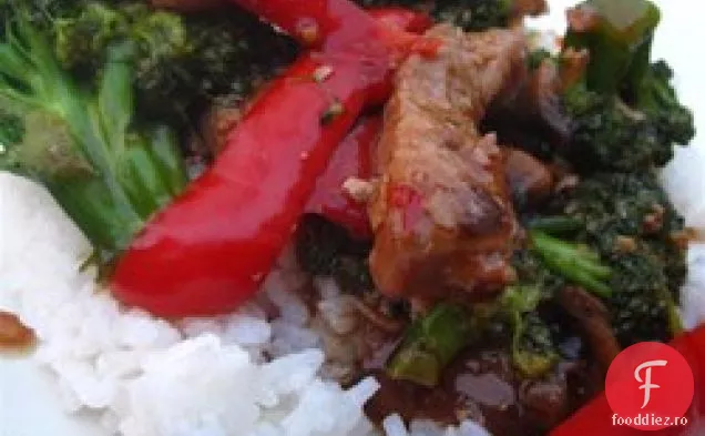 Fun Karnal (carne de vită și Broccoli)