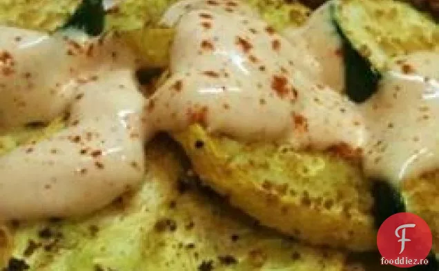 Squash la grătar cu sos picant