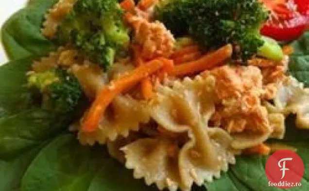 Salată Delicioasă De Paste Cu Somon