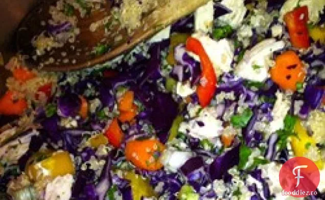 Salată picantă de pui și alac