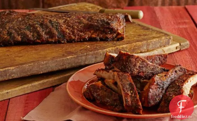 Spice frecat coaste afumate cu arțar-hrean ungeti