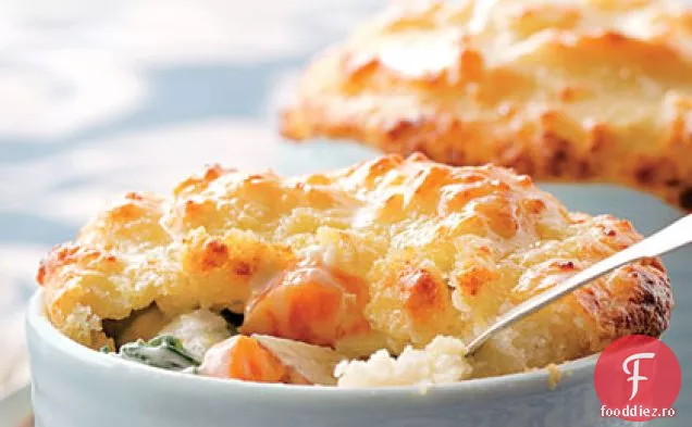 Parmezan Biscuit Topping