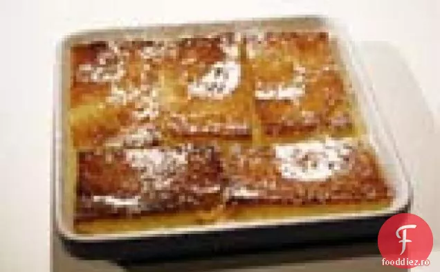 Budincă De Pâine Cu Marmeladă De Portocale