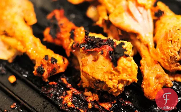 Grătar în interior: Pui Tandoori simulat gătit de două ori