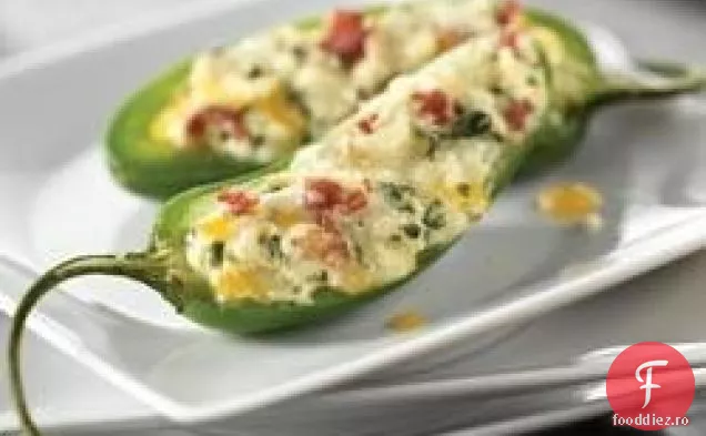 Brânză și slănină Jalapeno Rellenos