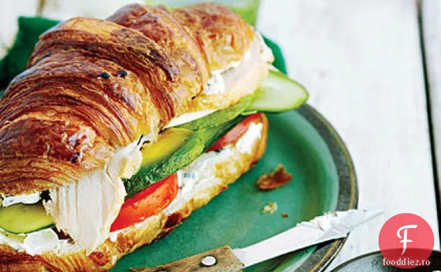 Sandwich-Uri De Croissant Din Turcia
