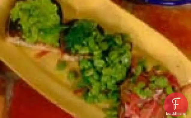 Pâine prăjită cu fasole Fava: Bruschetta con le Fave