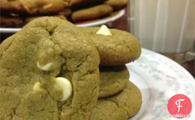 Cookie-Uri De Ciocolată Cu Ceai Verde Matcha