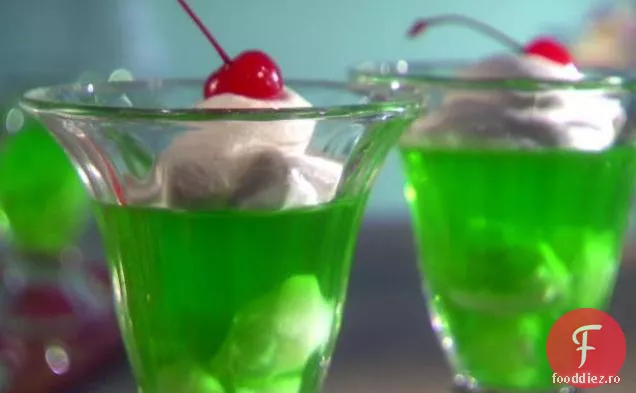 Lime Loopy și gelatină Lychee Parfait