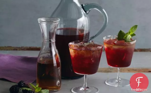 Blackberry-Bourbon Iced Tea