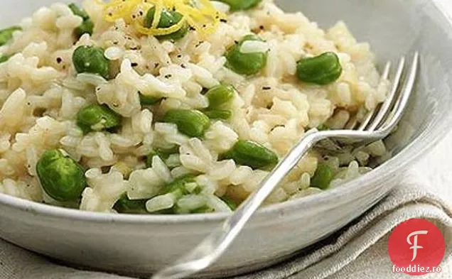 Risotto De Fasole, Pecorino Și Lămâie