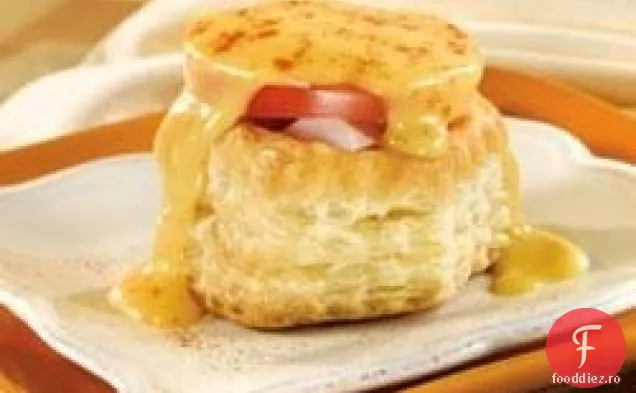 Pepperidge Farm coji de șuncă și brânză Cheddar