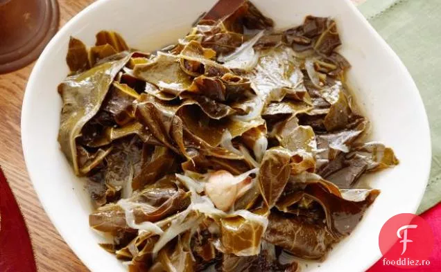 Verdeață De Collard Gătită Lent
