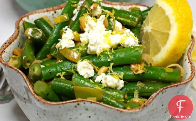 Fasole Verde Cu Praz Și Feta