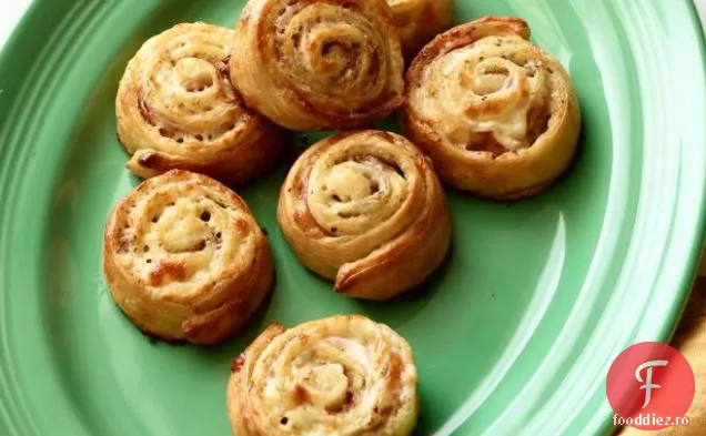 Șuncă și brânză Pinwheels