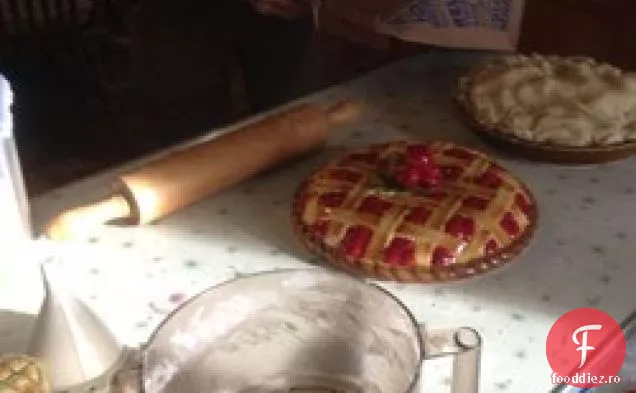 Plăcintă cu mere coapte într-o pungă de hârtie 2