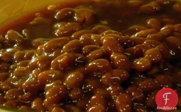 Caserola De Fasole La Cuptor Cu Mere