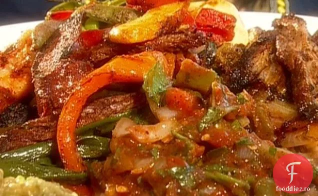 Fierbinte și picant Fajitas