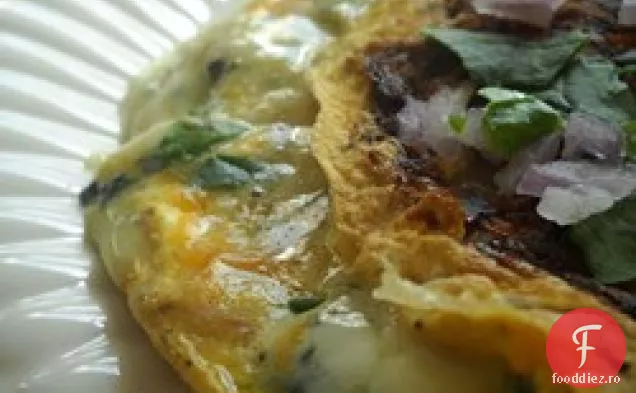 Omletă De Ciuperci Albastre