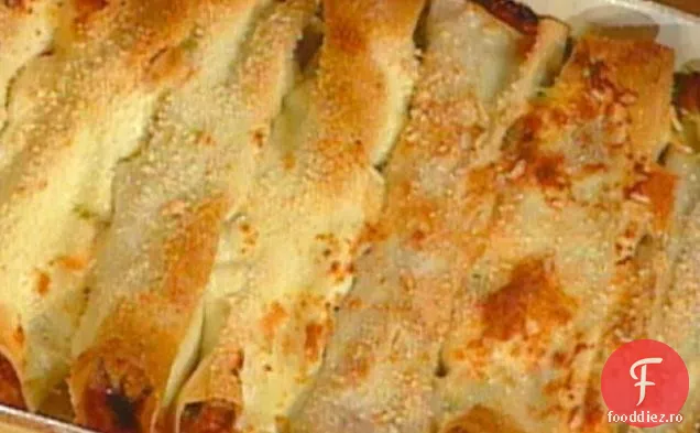 Paste umplute, stil Sorrentin: Cannelloni alla Sorrentina