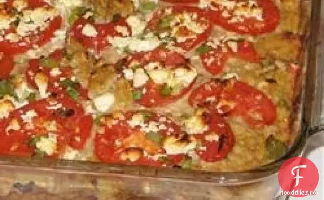 Squash cu roșii și brânză Feta