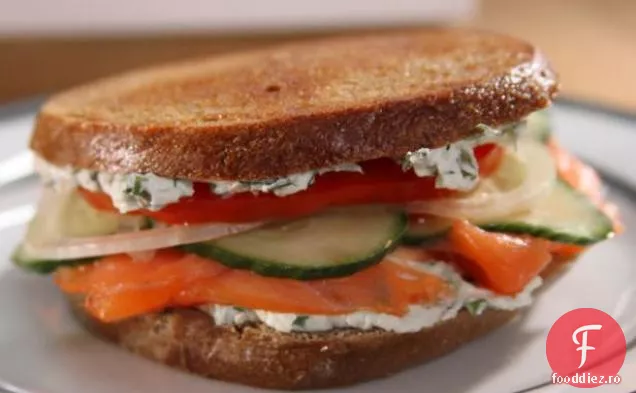 Sandwich De Bagel Presat